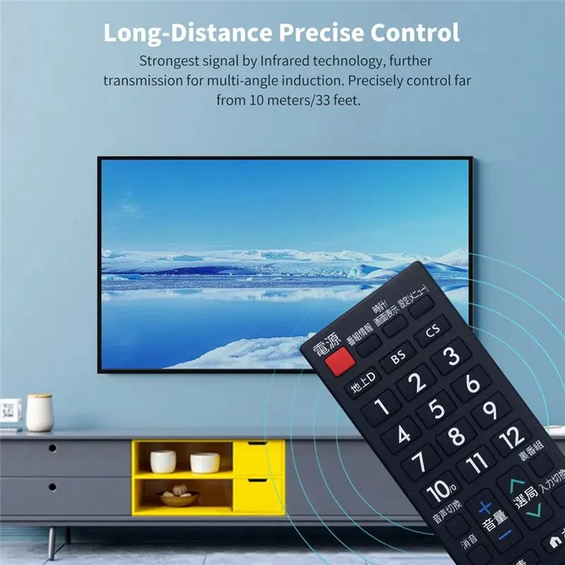 B27B Replace AN-52RC1 Remote Control For Sharp Smart LCD TV Remote Control Japanese Version