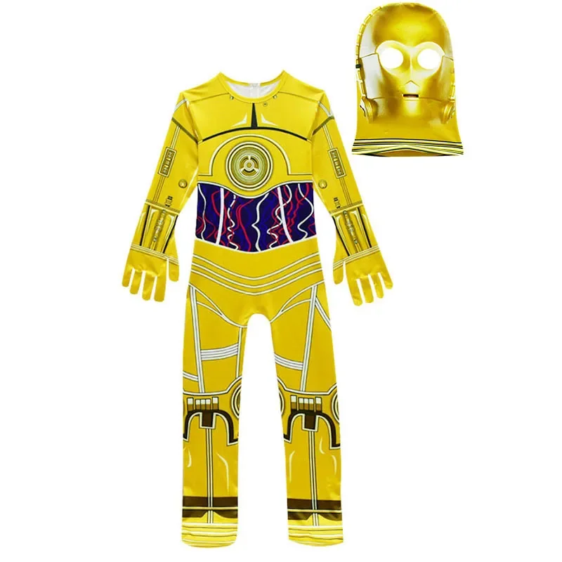 Film Alien vs. Raubtier Cosplay Kostüm Kind Bodysuit Jungen Zentai Halloween Raubtier Cosplay Overall mit Maske schrecklichen Anzug