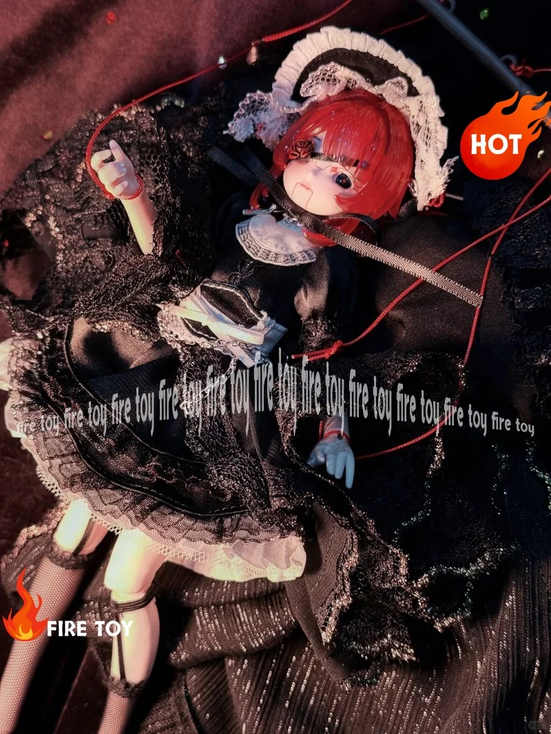 Hunter The Spirit-Bound Maiden Bjd Blind Box Action Figure Articulated Collectible Anime Character Model Desktop Decoration Gift
