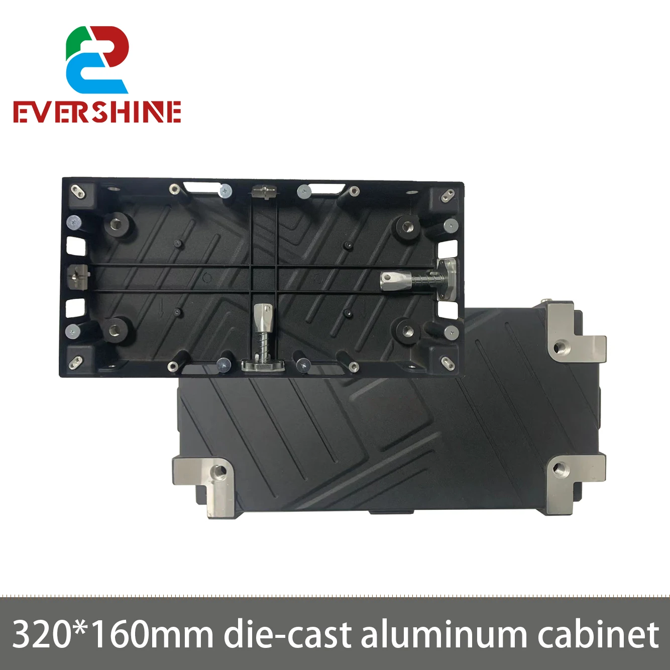 

LED Cabinet Indoor Die-Cast Aluminum Cabinet 320x160mm Display Screen Video Card Small Spacing Module Use Rental Conference Room