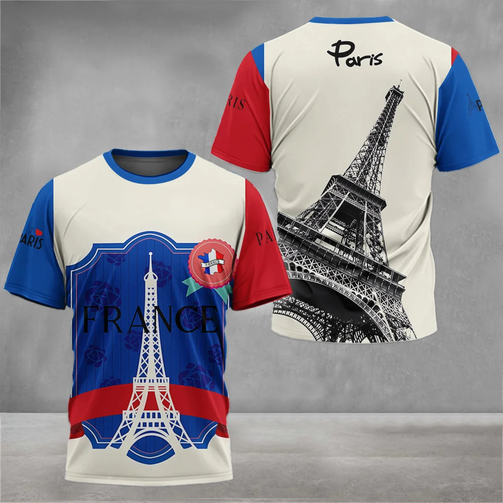 

Fashion Simple Design Short Sleeve T-Shirt Loose Daily Casual Sports Round Neck Tops Men's Women's Outdoor Street Quick Dry Tees