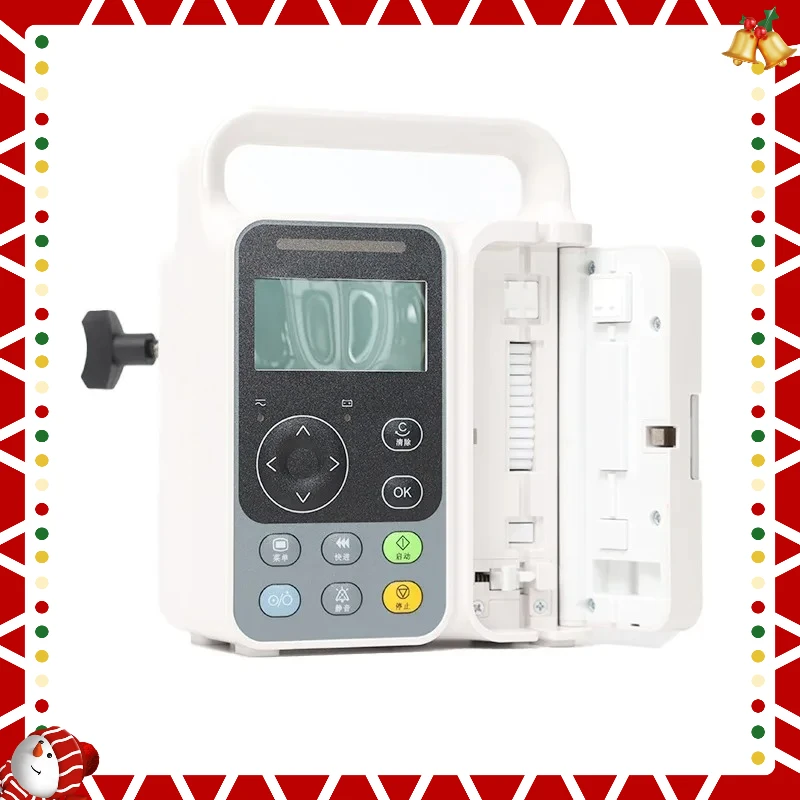 

VI3 Animal and Animal Infusion Pump with Automatic Infusion, Sound Alarm, AC/DC Dual Use Pet Hospital Animal Infusion Pump