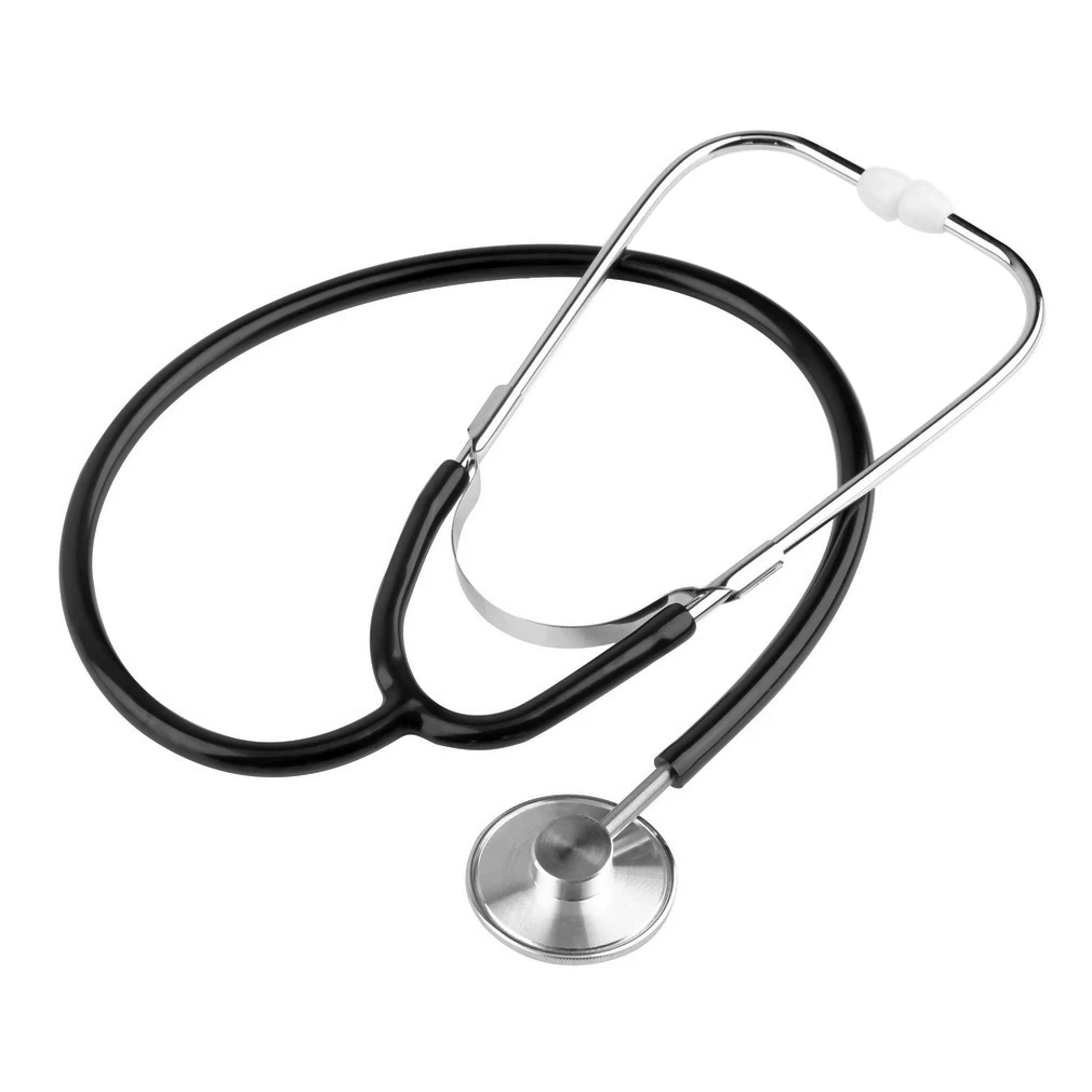 سماعة الطبيب المنزلية المحمولة برأس واحد طبيب لطيف Estetoscopio جهاز المعدات الطبية لأمراض القلب البيطري للطلاب والممرضات البيطري