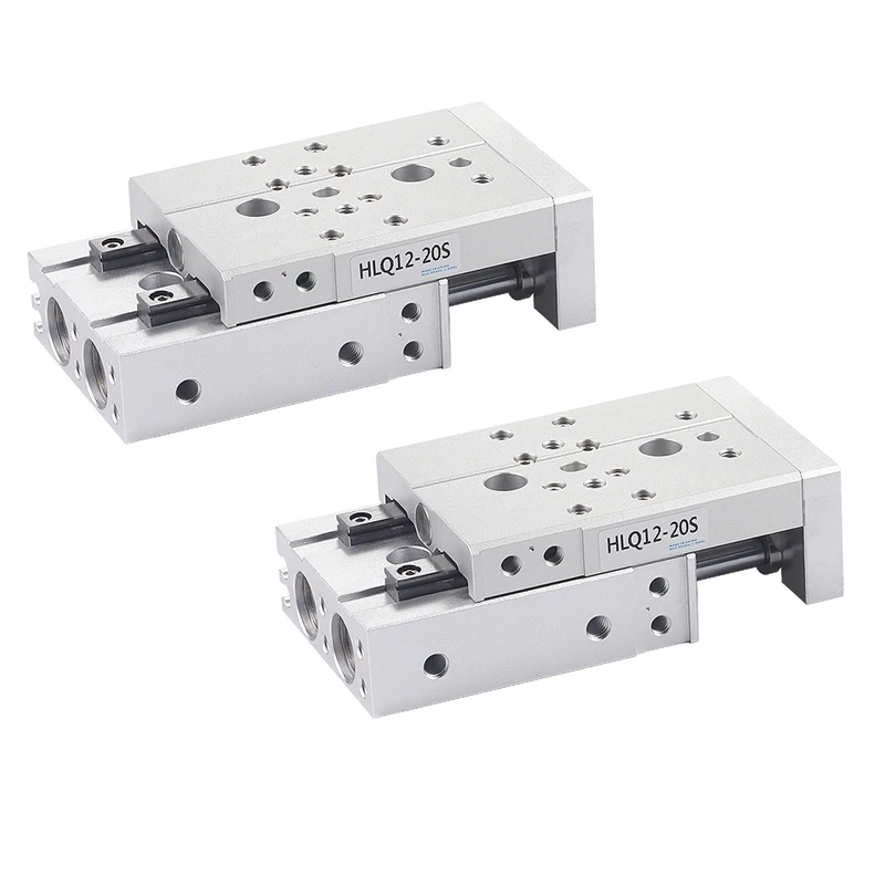 

High Quality Pneumatic Cylinder Pneumatic Guide Rail Precision Slide Cylinder HLQ6 8-10X20X30X40X50S