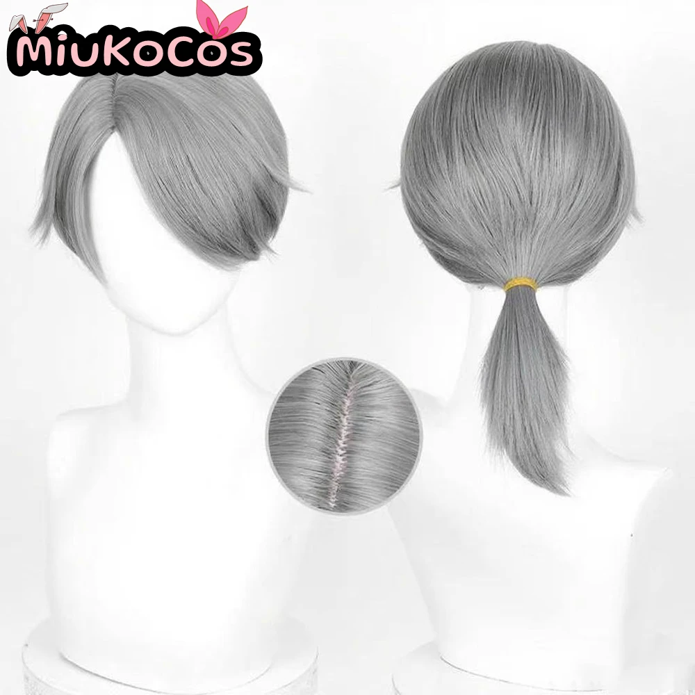 IN STOCK Aesop Carl Embalmer Cosplay Wig MiukoCosplay Game Identity Ⅴ Cosplay