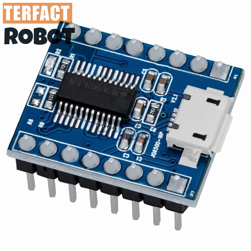 1 Pcs New JQ6500 Voice Sound Module USB Replace One To Five Way MP3 Voice Standard JQ6500 Voice Module 16M