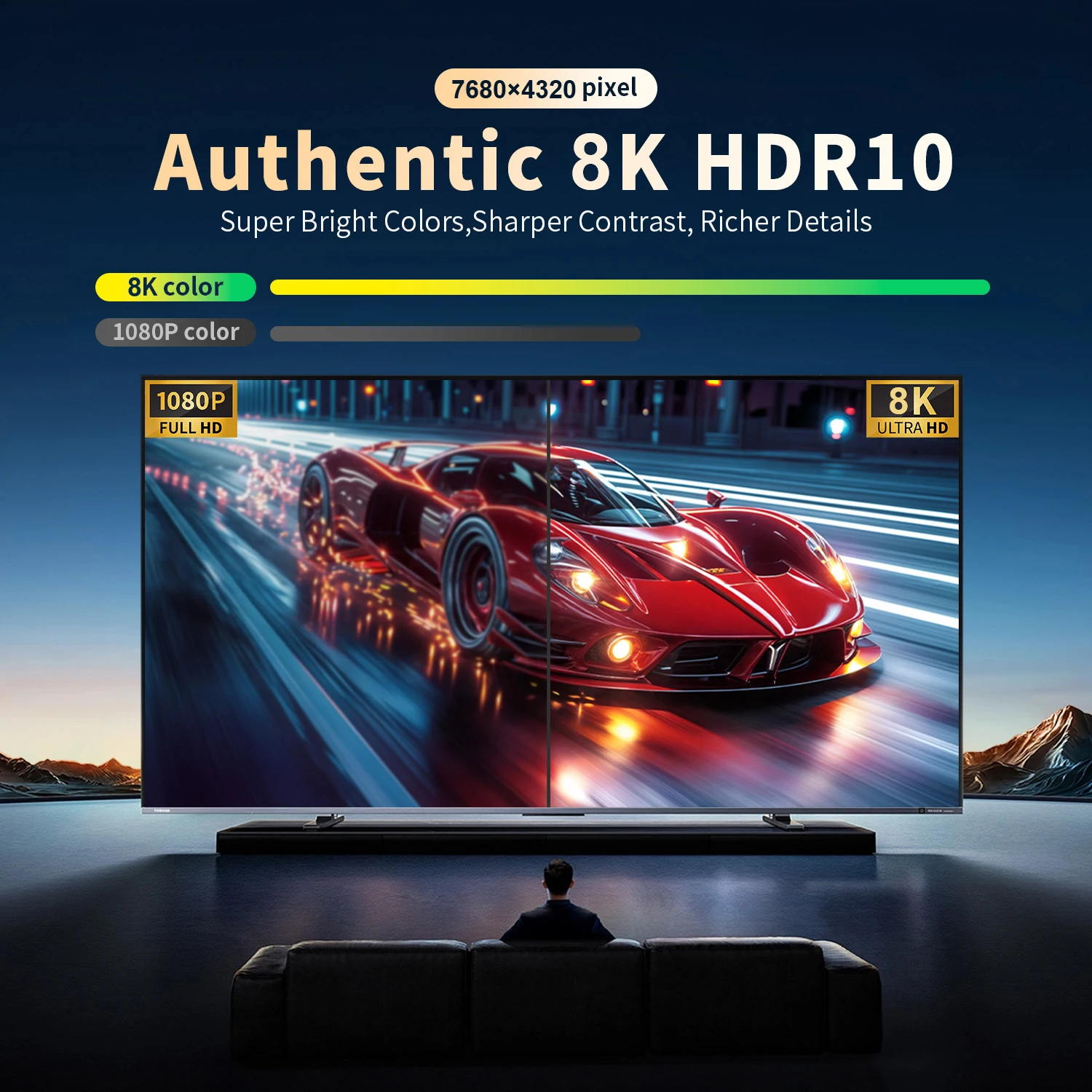 Android 14 Smart TV Box RK3518 8K مع جهاز التحكم عن بعد الصوتي المزدوج WiFi6 Bluetooth5.0 يدعم جهاز البث Netflix YouTube Google Play #5