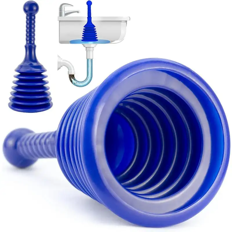 

Sink and Drain Plunger for Bathrooms, Kitchens, Sinks, Baths and Showers. Small and Powerful, Commercial Style