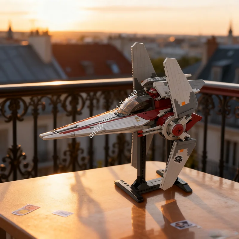 

1736 шт. MOC UCS V крыло звездообразователь Звезда Модель Строительство Рождественские подарки блоки Сборка DIY творческая идея игрушки Образование Дети