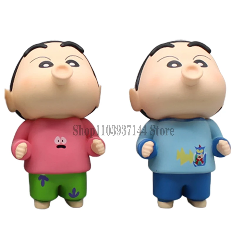 

Anime Crayon Shin Chan Action Figure Q Version Beeping Mouth Nohara Shinnosuke Figures Kawaii Model PVC Collection Toys Gift