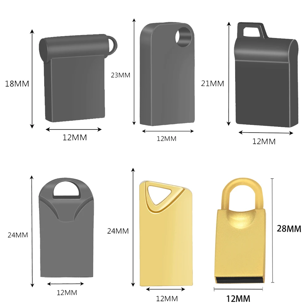 Супер мини USB 2,0 флэш-накопитель 4 ГБ 8 ГБ 32 ГБ 64 ГБ, флешка 16 ГБ, флэш-диск, оптовая продажа, 20 шт./партия, бесплатная доставка