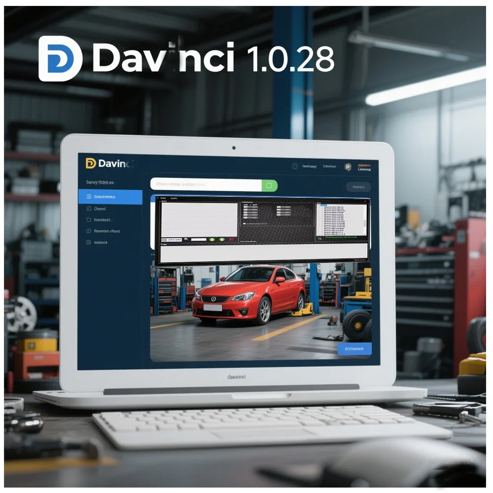 2025 Davincie 1.0.28 pro ECU Programming Software for Automotive Diagnostics Compatible with Windows 7 Supports KESS/KTAG
