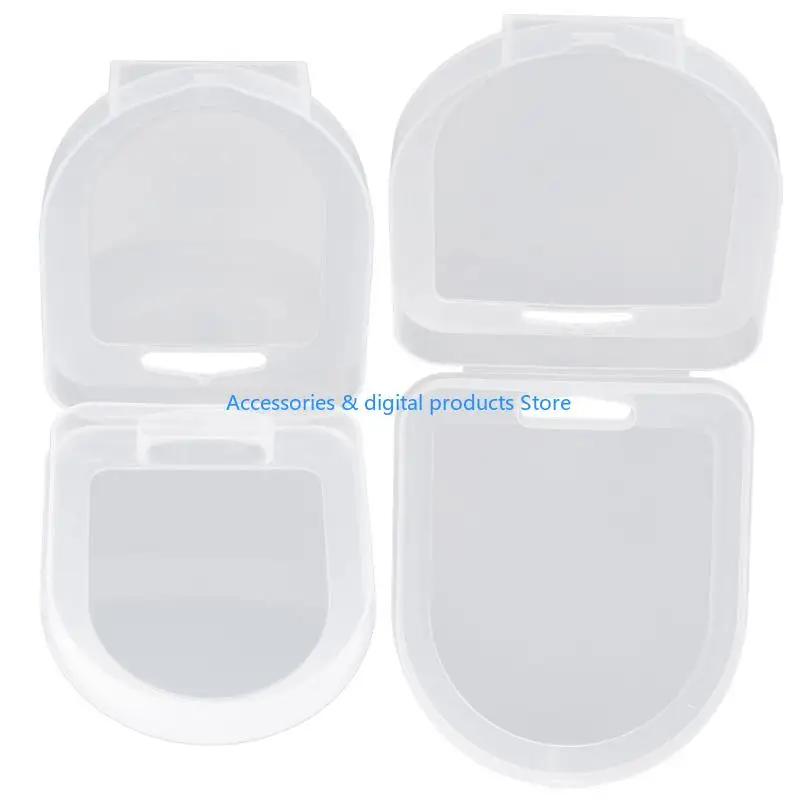 77JD Fit Camera Lens Filter Case Camera Filter Pouches Clear Filter Box