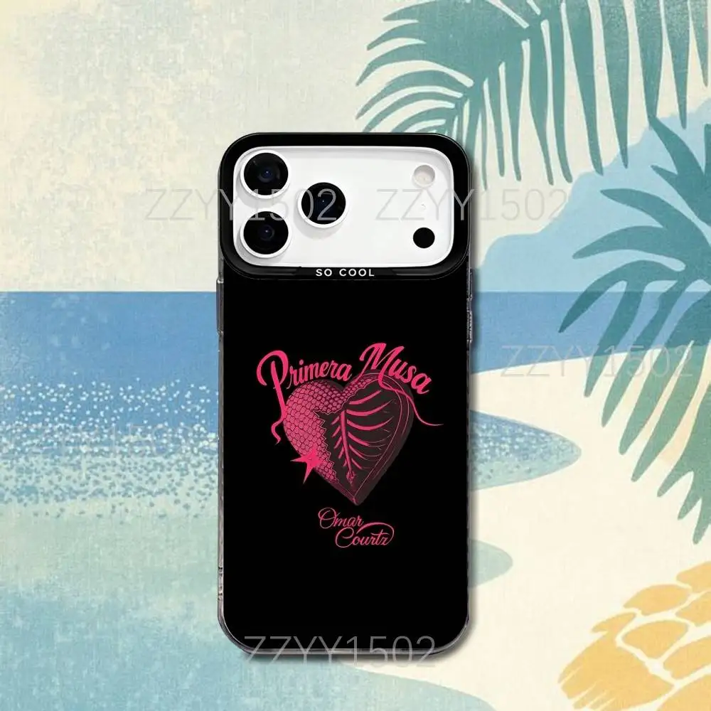 오마르 코츠 프리메라 무사 아이폰 17,16,15,14,13,12,X,8,프로,맥스,플러스,SE4,에어,미니 HD 블랙 IMD 무광 케이스