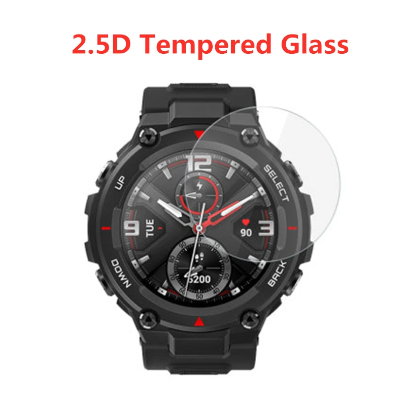 2020 Tempered Glass Watch For Huami Amazfit T-Rex Screen Protector Protection Film For Amazfit T rex Smart Watch