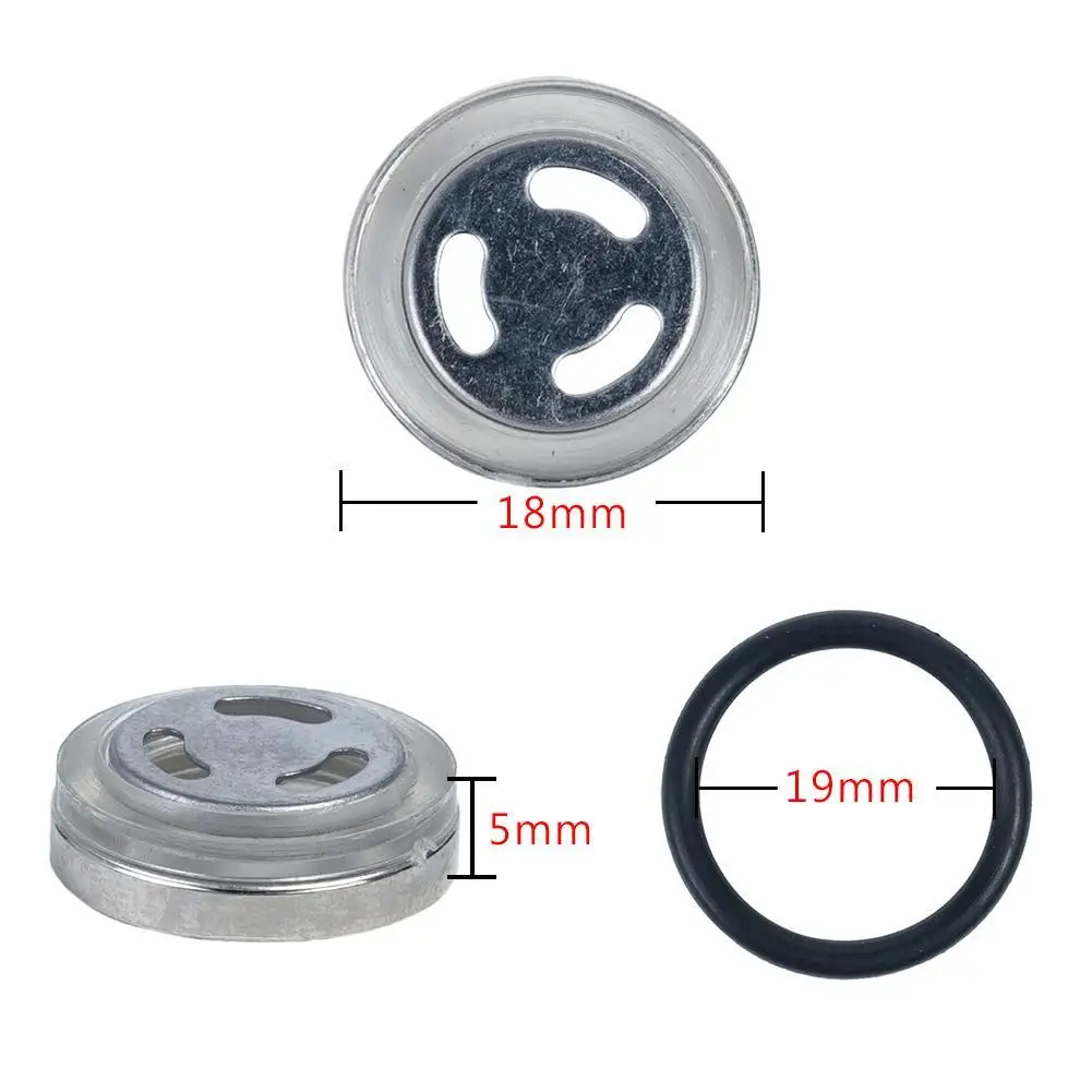 1pcs 18mm Brake Master Cylinder Reservoir Sight Glass Brake Pump Dirt Gasket Rear Clutch Oil Mirror Brake Motorcycle Upper Q5V8