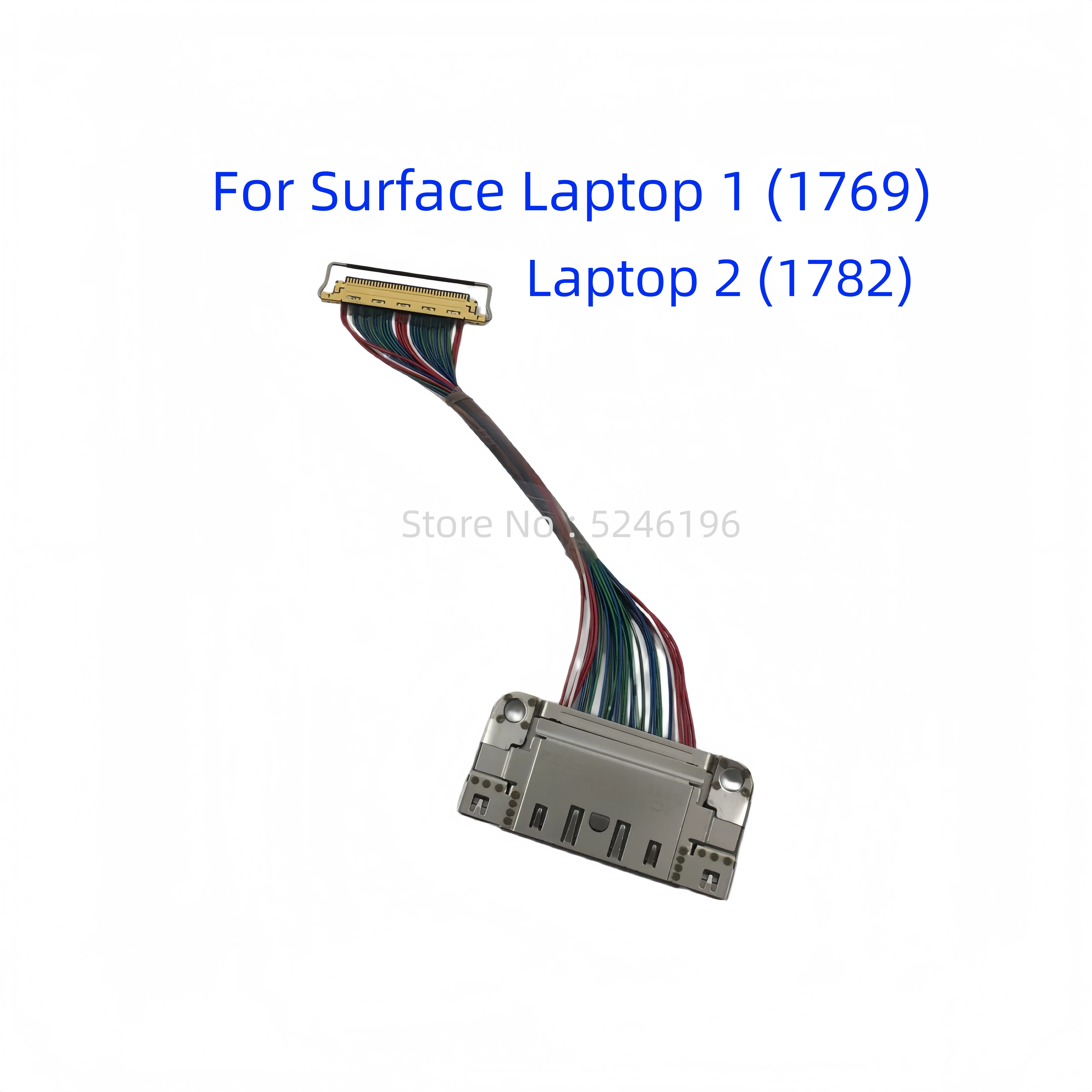 1 unidad de módulo de cable flexible con conector de puerto de carga USB para Microsoft Surface Laptop 1 1769 Surface Laptop 2 1782 de 13.5 pulgadas, repuesto