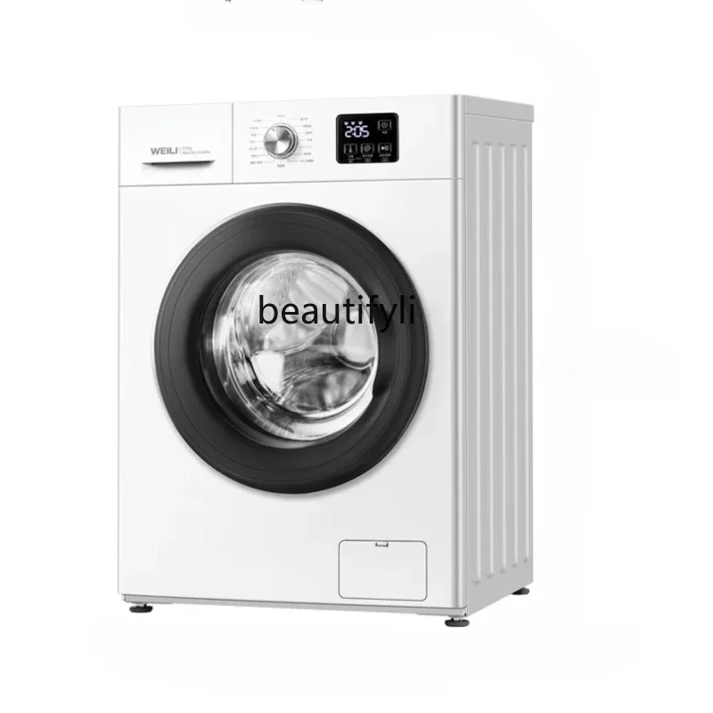 

10Kg kg automatic ultra-thin frequency conversion drum washing machine household large-capacity high temperature sterilization