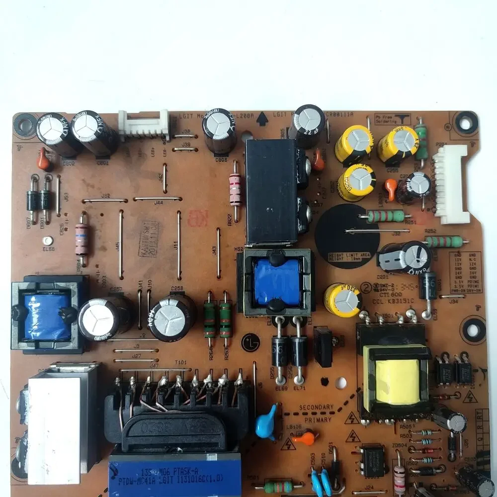 EAX64905601(1.9) EAY62810701 LGP55-13PL2 Power Supply Board is for 55LA6205-UA 55LN5400-CN 55LA60S-ZA 55LA620S 55IN575S 55LA620V