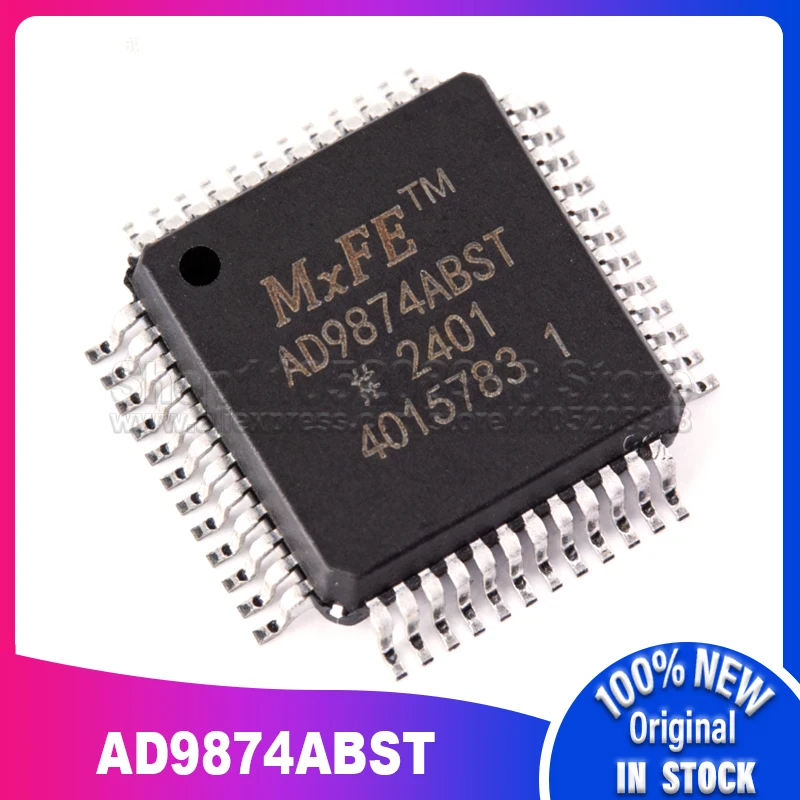 

1~5PCS/LOT AD9874ABST AD9874ABSTZ QFP48 100% New Spot stock
