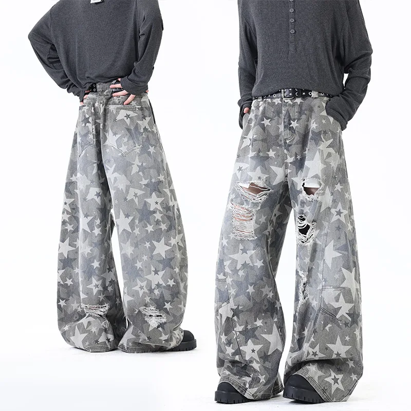 Thumbnail 3 - #16 New Mens Baggy Denim Jeans Arrivals