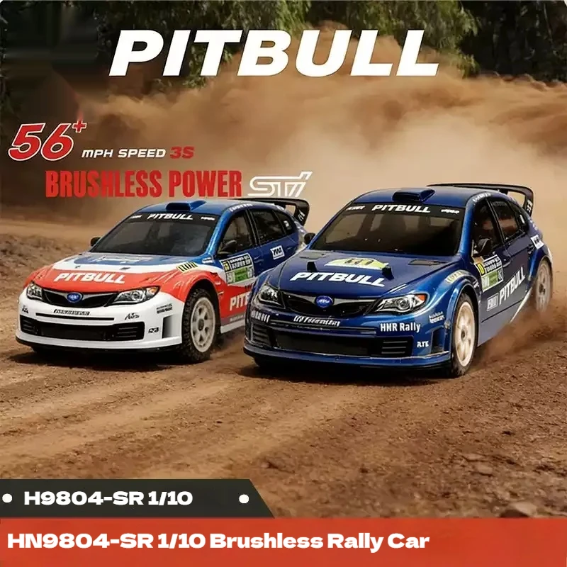 

Радиоуправляемая модель внедорожника HNR Pitbull H9804 SR, масштаб 1/10, бесщеточный электродвигатель, полный привод, 2,4 ГГц, скорость 56+ миль/ч, 3S RTR