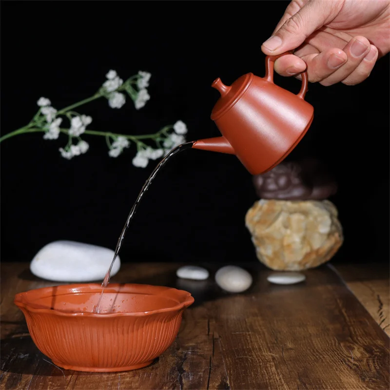 150cc Chinese Yixing Handmade Pot Kung-fu Teaware Purple Clay Drinkware Dahongpao Beauty Tea Pot