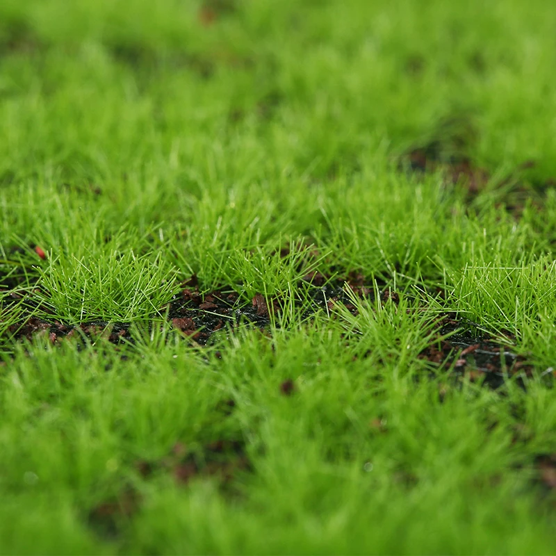 Alfombra de césped Artificial, pastizales de musgo, césped falso, césped Artificial, alfombra de musgo de hierba sintética, decoraciones para jardín