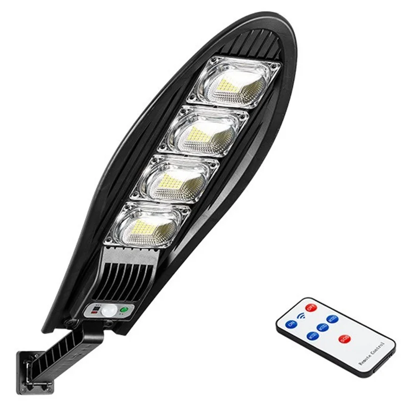 farola solar 168LED incorporada 3000MAH LED impermeable al aire libre actualizado para la pared del jardín