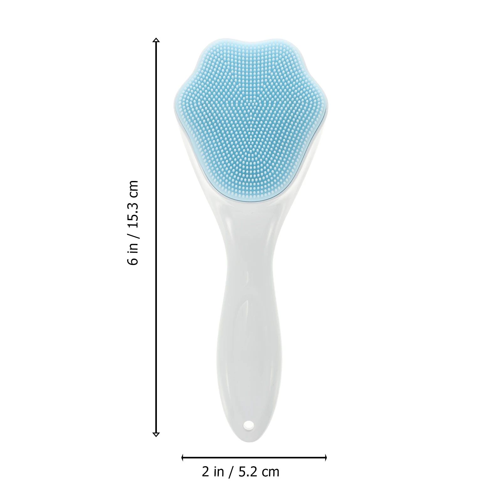 فرشاة وجه من السيليكون على شكل مخلب القط، أداة تنظيف عميقة للوجه، مقبض طويل لإزالة الرؤوس السوداء، قابلة للغسل