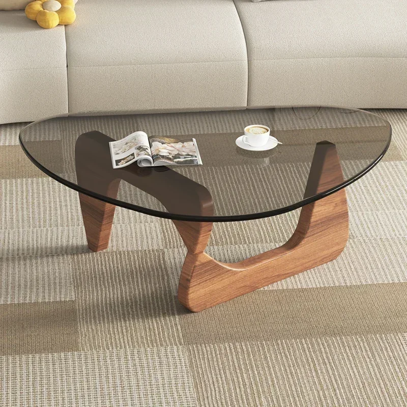 Living Room Home Small Apartment Modern Minimalist Tea Table Light Luxury Nordic Designer Creative Net Black Tea Table