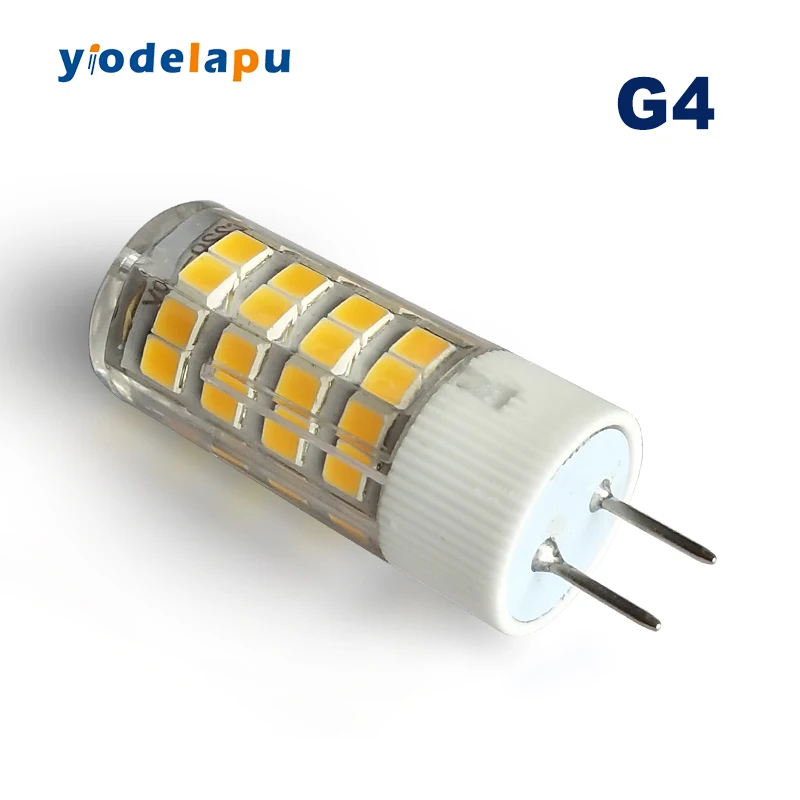 GY6.35 LED Lamps 6W AC 220V Corn Light Bulb Droplight Chandelier 2835 G6.35 COB Led Bombillas White/Warm white Lamp