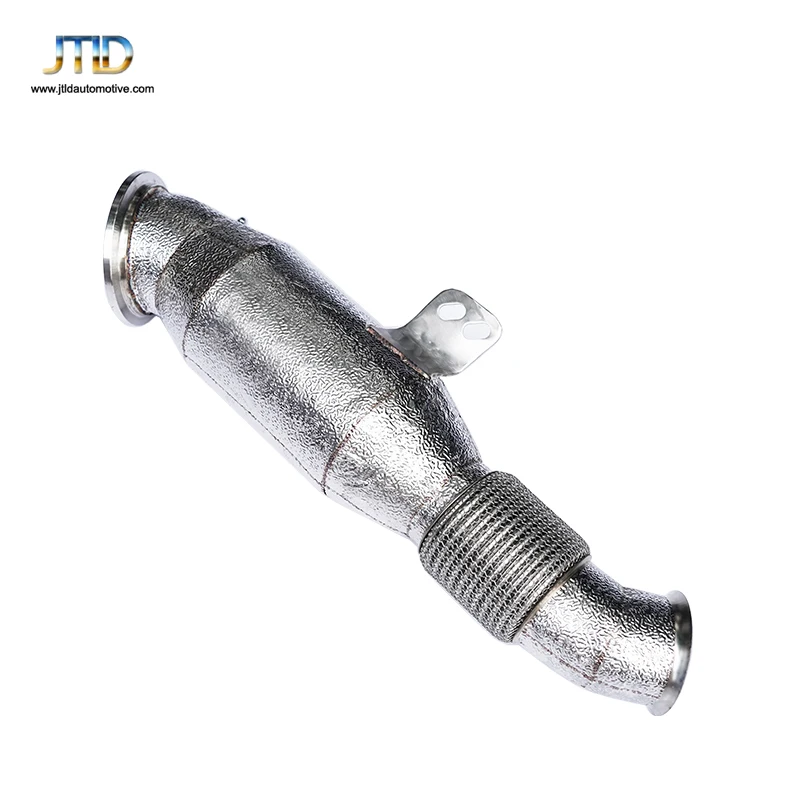 

JTLD Performance Racing Car Exhaust Catless Downpipes With Heat Shield For BMW X5 g05 3.0t 2023 Test Pipe