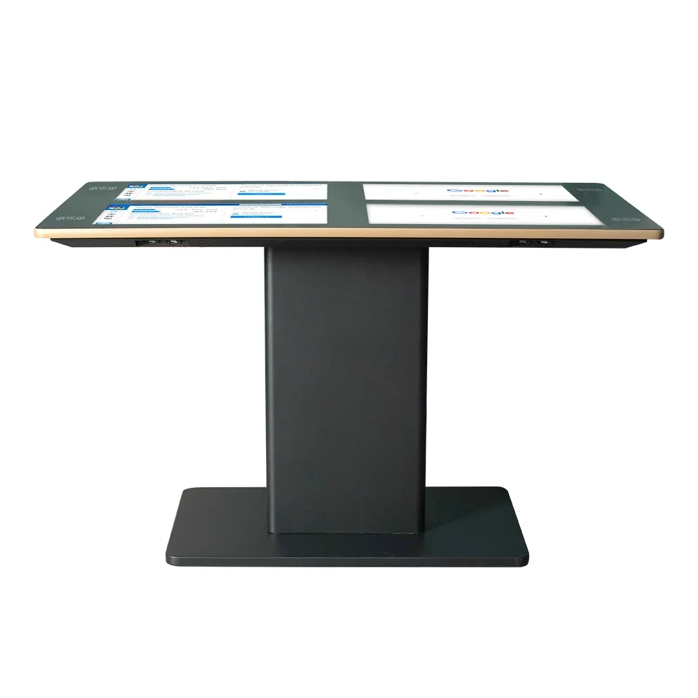 Screens Interactive Smart Coffee Table Touch Intelligent Game Table with Wireless Charge Smart Touch Screen Tables