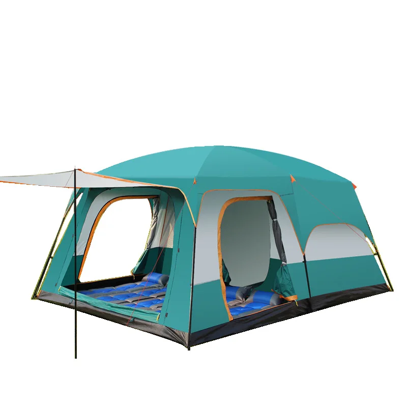 

Picnic Camping Tent Waterproof Outdoor Multiple Portable Large And Medium Tent Group Camping Two Rooms One Hall Four Season Tent