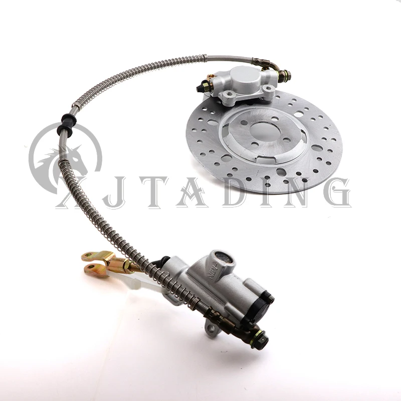 

Задняя гидравлическая система дискового тормоза для квадроцикла, ножной тормоз в сборе для DIY, Китай, 150cc 200cc 250cc UTV, багги, квадроцикл, аксессуары Taotao