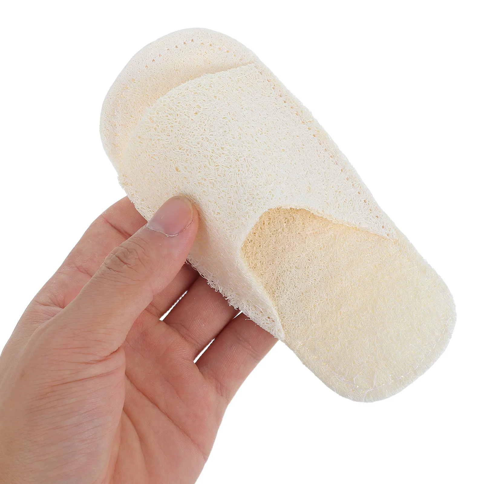 

Natural Loofah Pet Slippers For Dogs Cats Chew Molar Biting Teething Oral Care Plaque Removal Durable Interactive Chew Play