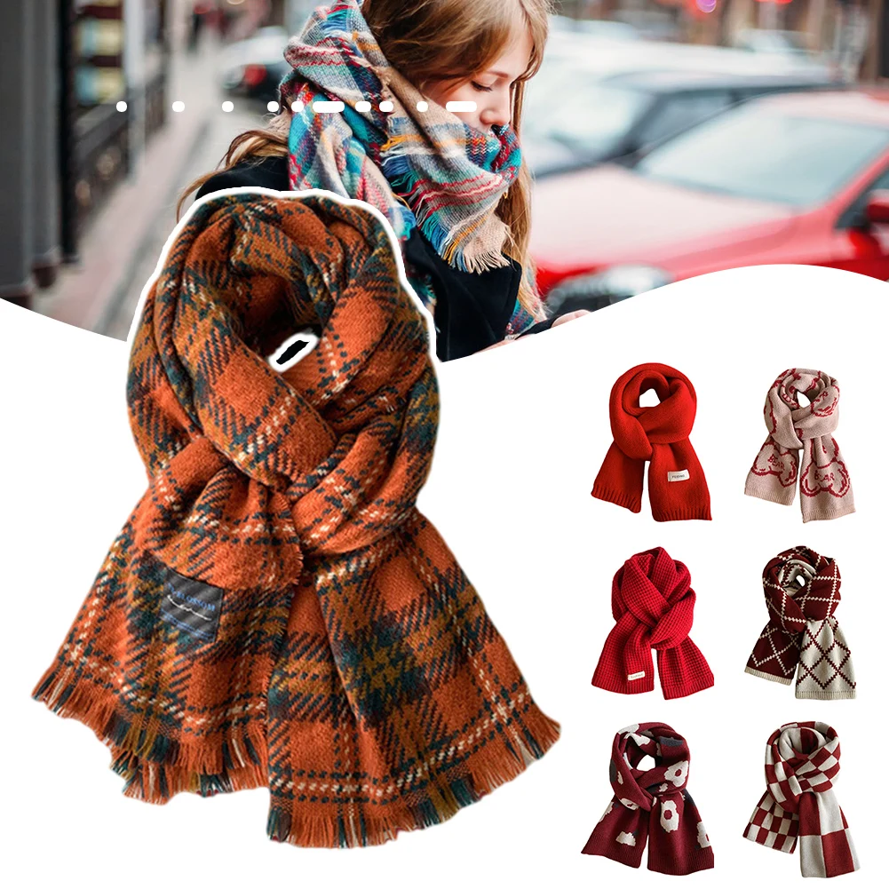 Winter Neck Warm Scarf Warming Fashionable Outdoors Scarf For Walking