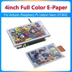 4inch E-Paper Display Screen E Ink Spectra 6 (E6) Full color 600×400Pixels Price tag For Arduino /Raspberry Pi /Jetson /STM32