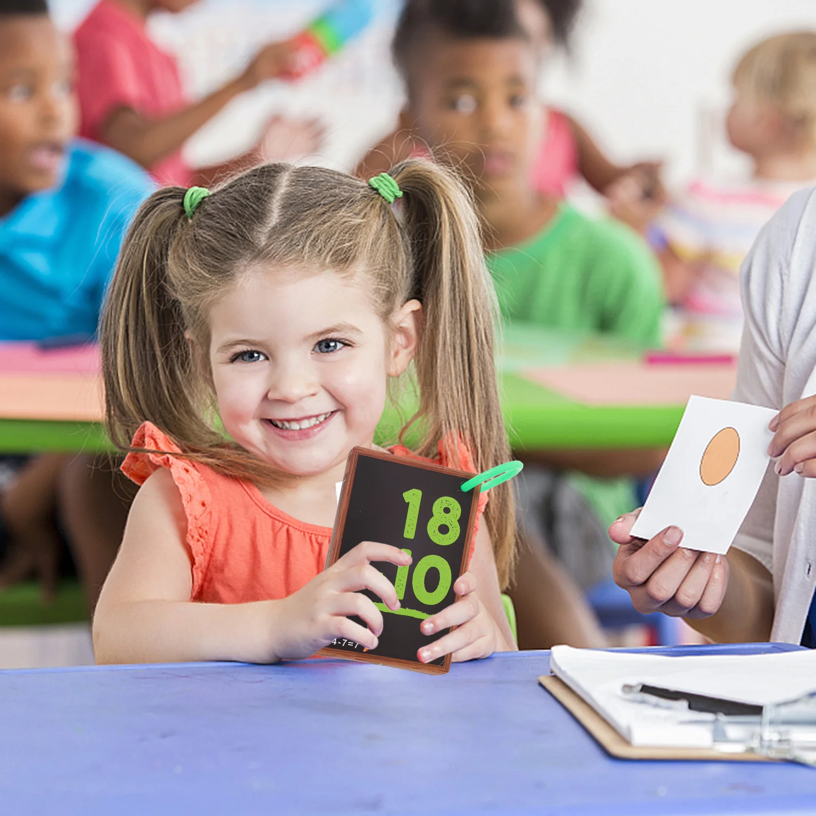 1 Satz frühpädagogische Mathematik-Subtraktions-Lernkarten für Kinder, Kleinkinder, Vorschule, Lernwerkzeuge, Mathe-Kartenspiele, Lernkarten