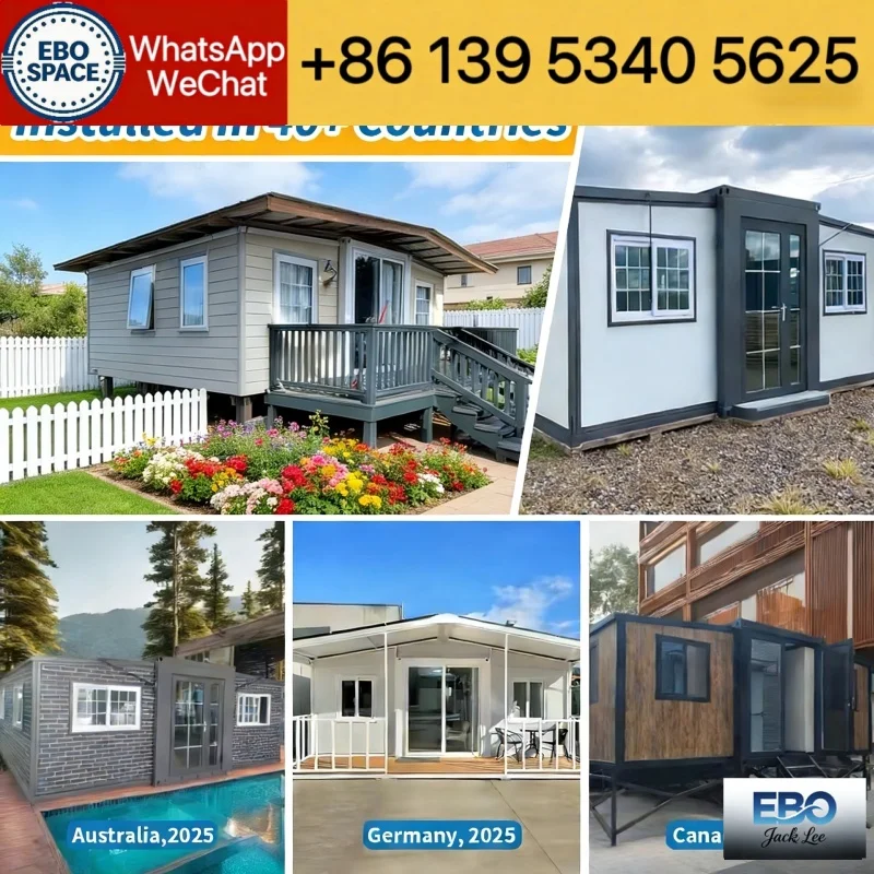 Holiday Villa Expandable Container House MMC Custom China Factory 20ft 30ft 40ft Foldable Modular House Waterproof
