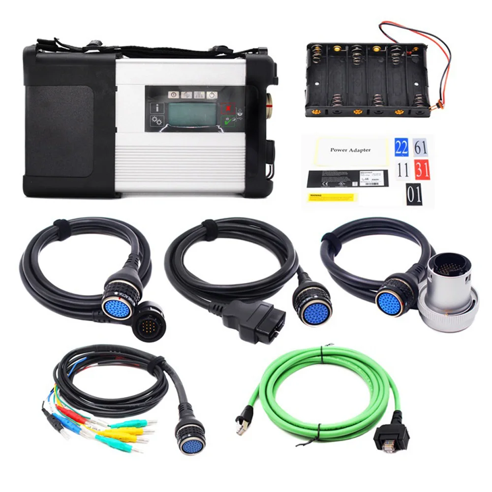 

Top Quality MB STAR C5 Car Diagnostic Tool MB SD Connect Compact 5 Update by MB Star Diagnosis C4 Support 12V 24V Wifi