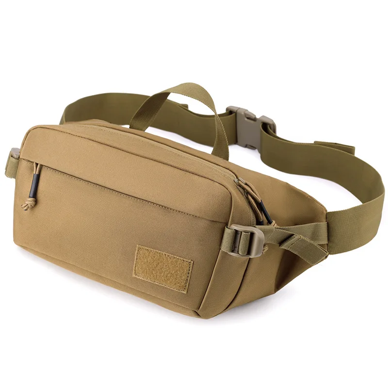 Fashionable Large-capacity Men's Crossbody Bag, High-end Outdoor Casual Waist Bag, Multi-functional Tactical Single-shoulder Bag