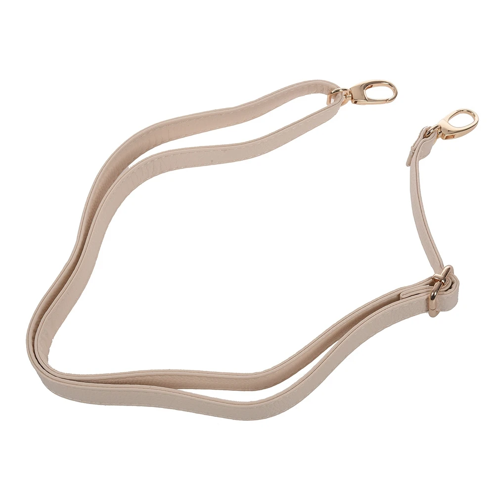 TEXU 2X DIY Replacement Leather Bag Shoulder Strap Handle Cross Body Adjustable 140 X 2Cm, Beige