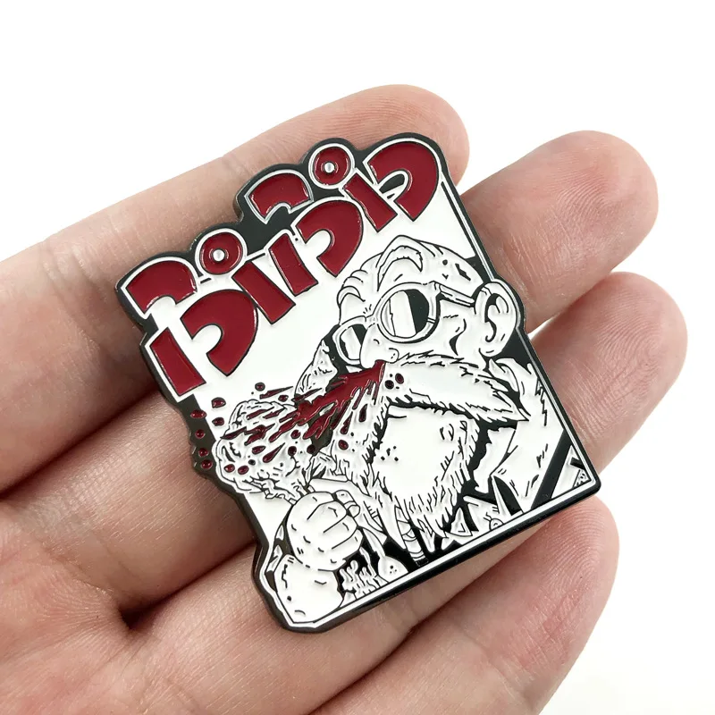 Master Roshi Pendant Pins Anime Dragon Ball Kame Sennin Badge Manga Brooches for Bag Backpack Clothing Lapel ACG Cosplay Decor