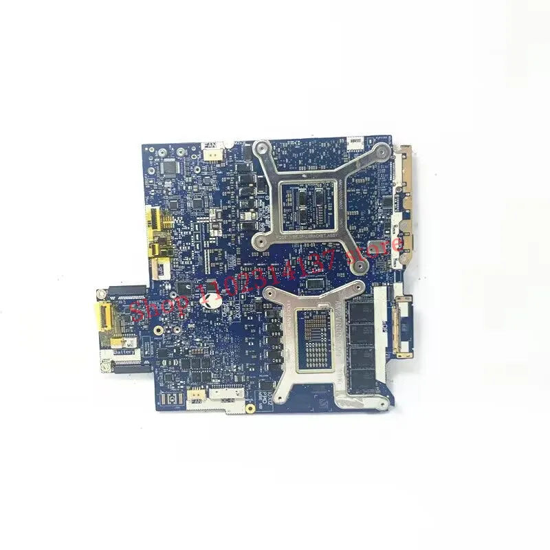 For Dell M17 R3 CN-08DKYY 08DKYY 8DKYY With SRH8T I9-10980HK CPU LA-J521P Laptop Motherboard N18E-G2R-A1 RTX2070 100%Tested Good