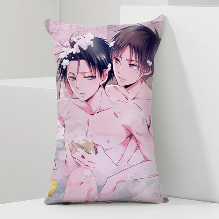 

Anime Attack On Titan Cosplay handsome Levi Ackerman Cartoon Soft Pillow Comfor thigh definition High appearance level