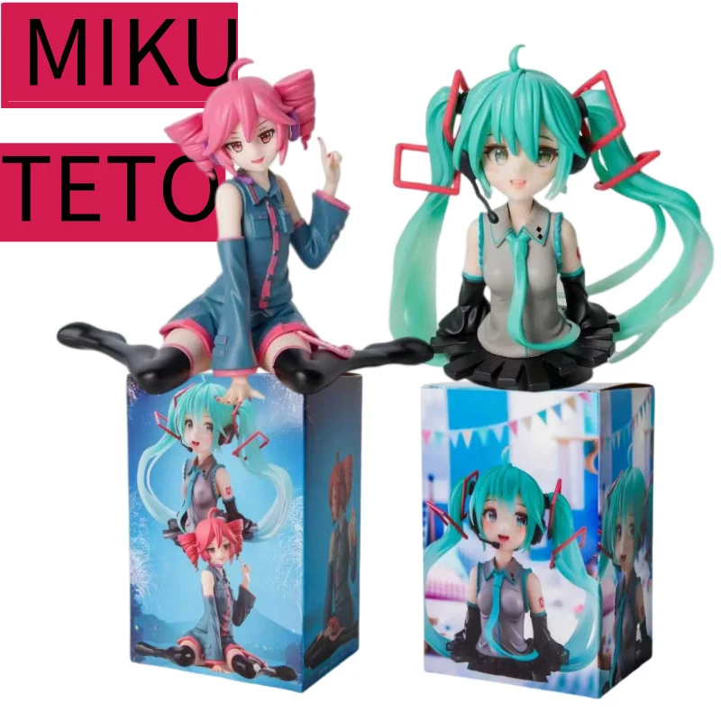 

Anime Hatsune Miku/Kasane Teto Kawii Doll Action Figure Model Half Body Collection Toy Birthday/Christmas Gift