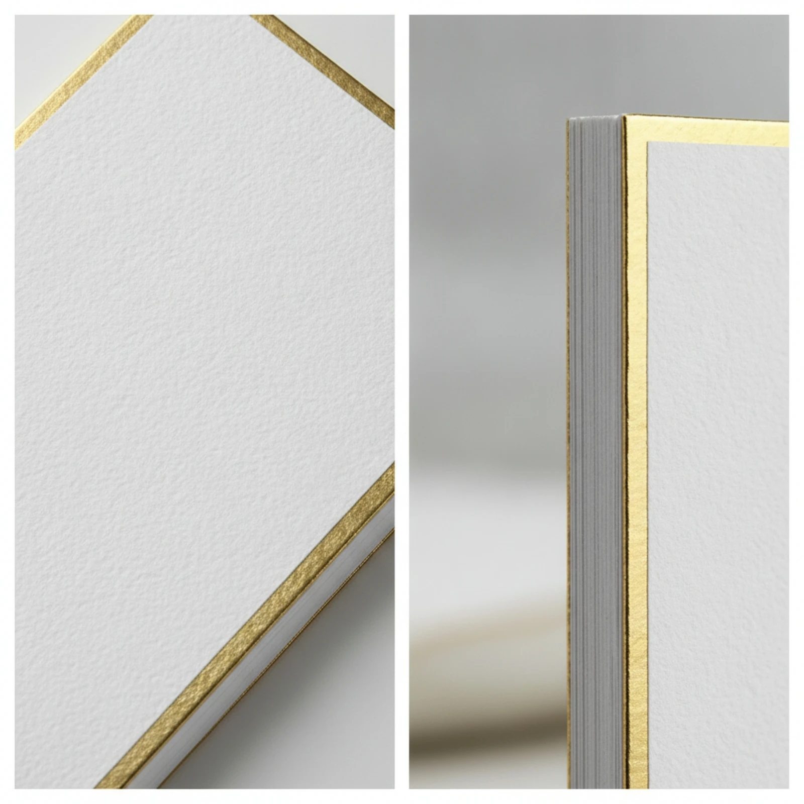 5 Pieces Shikishi Board with Gold Border Multipurpose Artist Signature Board Stationery Sturdy for Artists, Autographs