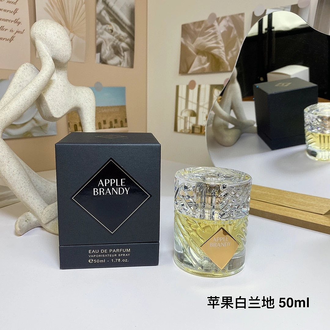 50 مل عطر ماركة عالي الجودة عطر يدوم طويلاً عطر زهري وفواكه طبيعي وطازج هدايا تاريخ فريدة للجنسين